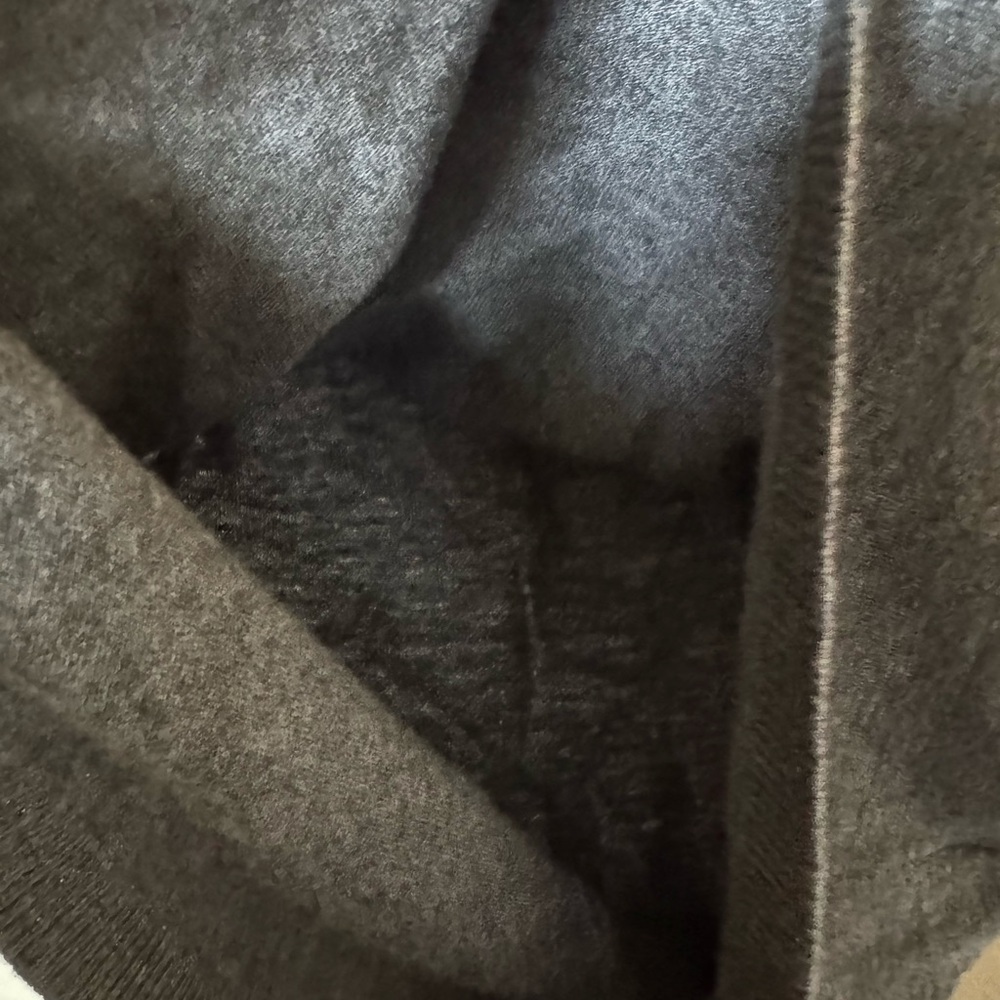 Women’s Medium Ann Taylor Mock Neck Grey Shirt - Picture 3 of 5